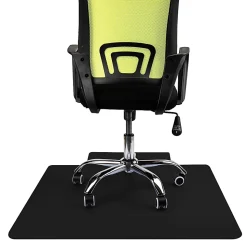 Mind Reader Office Chair Mat for Hardwood Floors PVC Under Desk Floor Protector, 0.125” H x 35-1/2