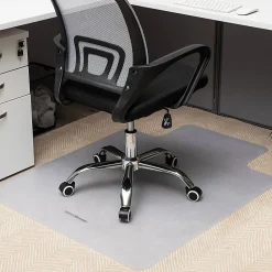 Mind Reader Office Chair Mat for Carpet PVC, 0.125” H x 35-1/2