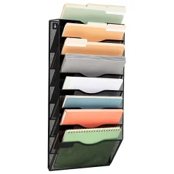 Mind Reader 8-Pocket Wall File Organizer, 26-1/4