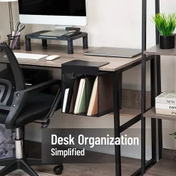 Mind Reader Slide-On Under Desk File Organizer, 11-1/2