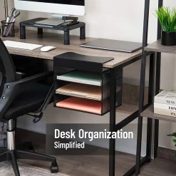 Mind Reader Slide-On Under Desk File Organizer, 11-1/2
