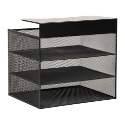 Mind Reader Slide-On Under Desk File Organizer, 11-1/2