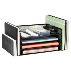 Mind Reader 4-Tier 6 Compartment Storage Desktop Organizer, 6