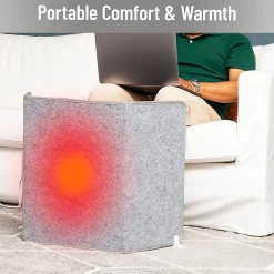 Mind Reader Under Desk Space Heater, 20-3/4