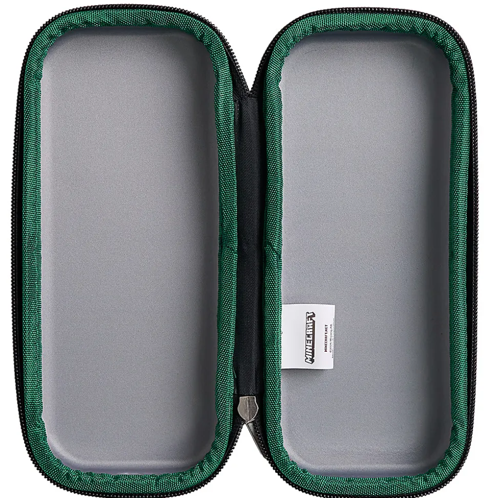 Minecraft Licensed EVA Pencil Case, 4"H x 9"W x 2"D, Quantity 1