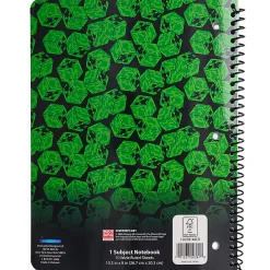 Minecraft Licensed Single Subject Wide Ruled Notebook, 8.5" x 11", 70 Sheets, Quantity 1
