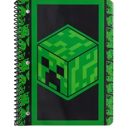Minecraft Licensed Single Subject Wide Ruled Notebook, 8.5
