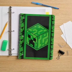 Minecraft Licensed Single Subject Wide Ruled Notebook, 8.5