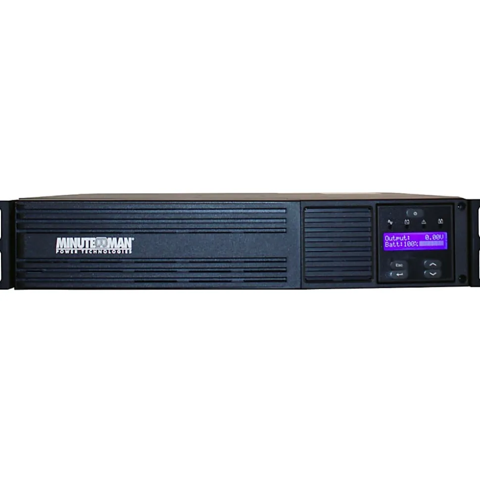 Minuteman EXR 2000VA Tower/Rack/Wall Mountable UPS - 2U Tower/Rack/Wall Mountable - AVR - 4.50 Minute Stan - EXR2000RT2U