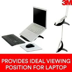 3M™ LX550 Adjustable Notebook Riser, Black