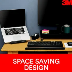 3M™ LX550 Adjustable Notebook Riser, Black