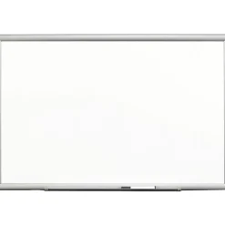 3M Magnetic Dry Erase Whiteboard, 72" x 48", Aluminum Frame With Silver Finish