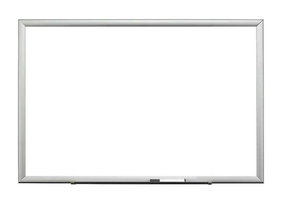 3M™ Magnetic Dry-Erase Whiteboard, 60" x 36", Aluminum Frame With Silver Finish