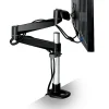 3M™ MA140MB Dual-Swivel Monitor Arm, Desk Mount, Black