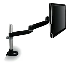3M™ MA140MB Dual-Swivel Monitor Arm, Desk Mount, Black