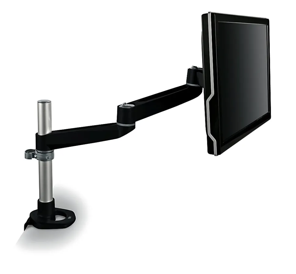 3M™ MA140MB Dual-Swivel Monitor Arm, Desk Mount, Black