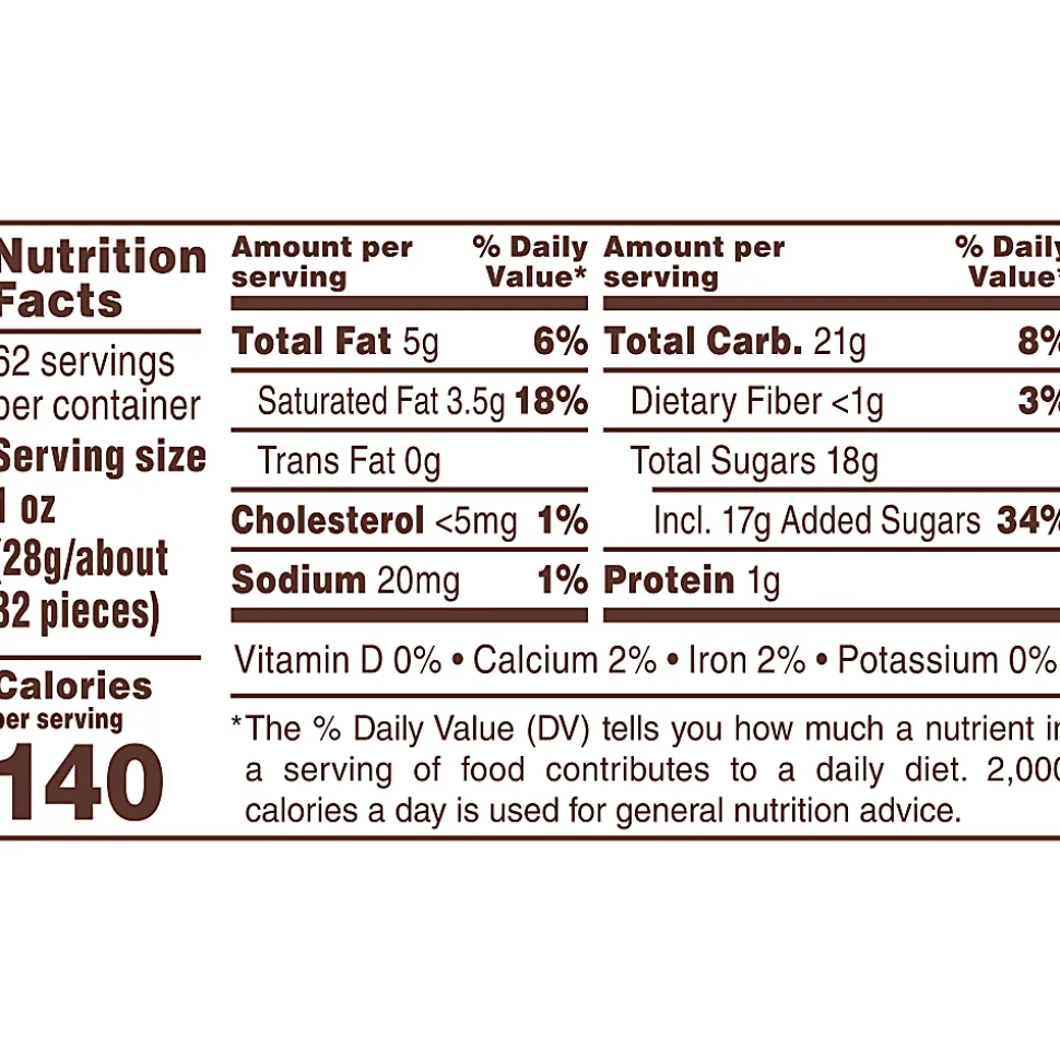 M&M's® Milk Chocolate Candies Jar, 62 Oz