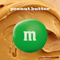 M&M's Peanut Butter Milk Chocolate Candy Jar, 55 Oz