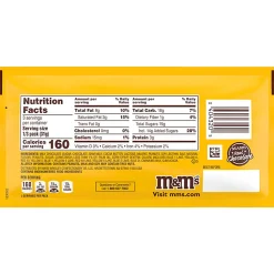 M&M's® Peanut Chocolate Candies, 3 Oz Bag
