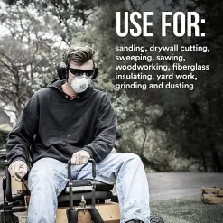 3M™ 8200 N95 Sanding and Fiberglass Respirator, White, 8200H20-DC, Pack of 20