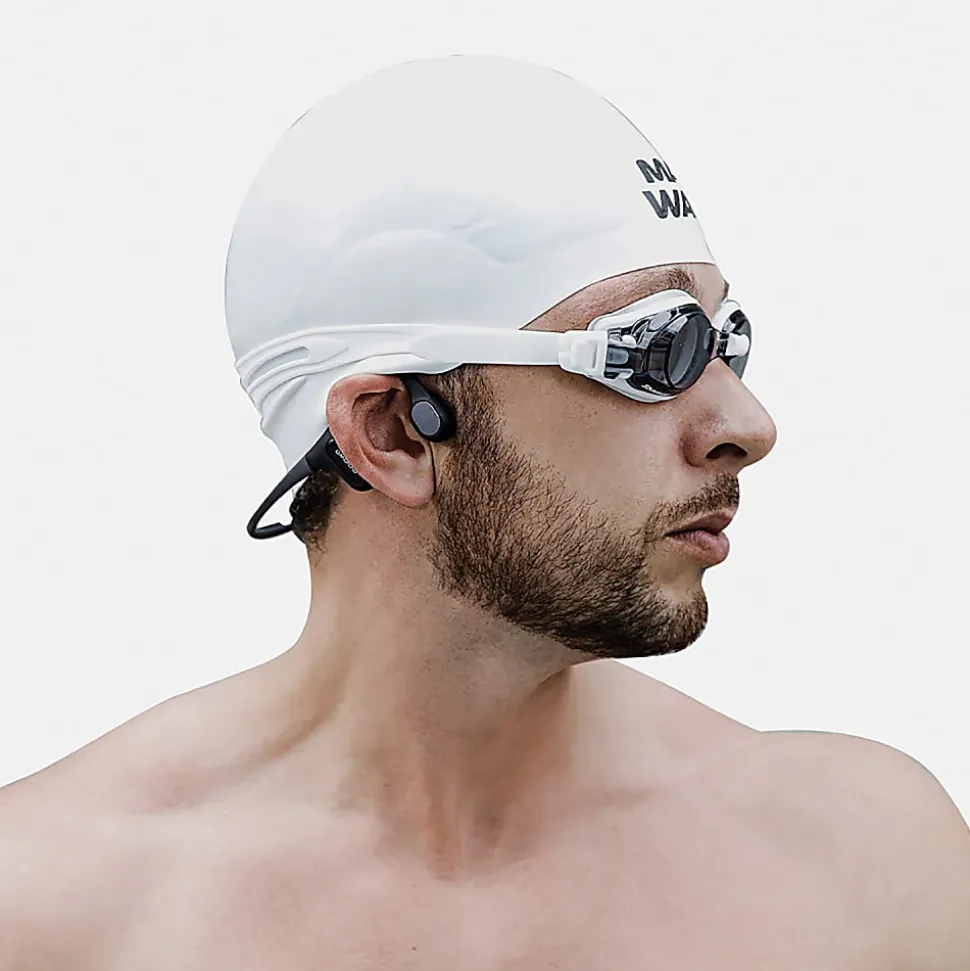 Mojawa™ Run Plus Bluetooth® Bone-Conduction Waterproof Open-Ear Headphones With Microphone For Outdoor Sports, Black