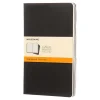 Moleskine Cahier Journals, 5" x 8-1/4", Ruled, 80 Pages, Black, Set Of 3 Journals