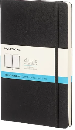 Moleskine Classic Hard Cover Notebook, 5