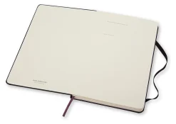 Moleskine Classic Hard Cover Notebook, 5” x 8-1/4”, Ruled, 240 Pages, Black