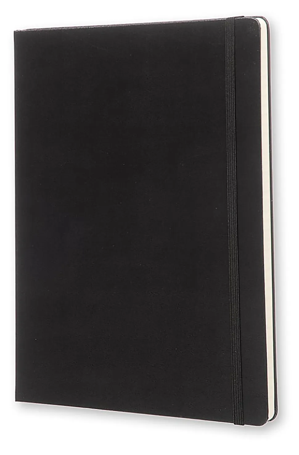 Moleskine Classic Hard Cover Notebook, 7-1/2" x 10", Ruled, 192 Pages, Black