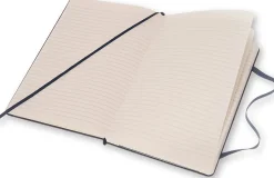Moleskine Classic Hard Cover Notebook, Pocket, 3.5” x 5.5”, Ruled, 192 Pages, Sapphire Blue