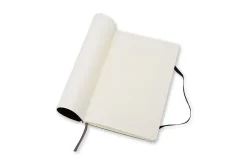 Moleskine Classic Notebook, 5” x 8-1/4”, 1 Subject, Faint Ruled, 192 Sheets, Black