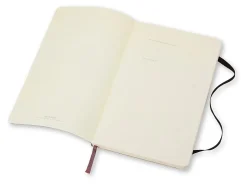 Moleskine Classic Soft Cover Notebook, 5" x 8-1/4", Ruled, 192 Pages, Black