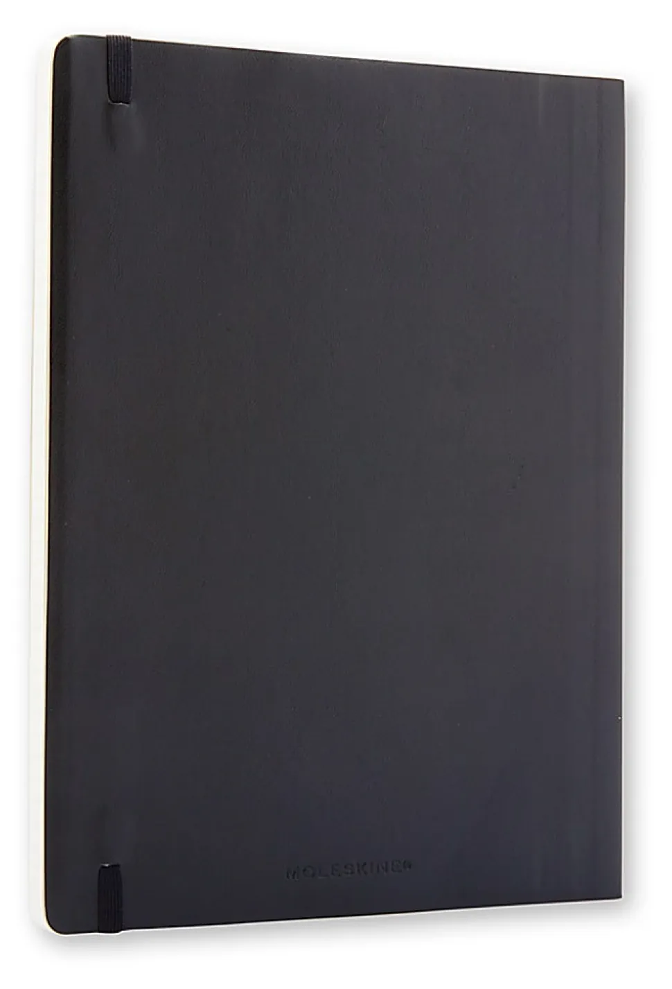 Moleskine Classic Soft Cover Notebook, 7-1/2" x 10", Ruled, 192 Pages, Black