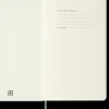 Moleskine Colored Patterned Hard Cover Notebook, 5" x 8-1/4", Ruled/Lined, Sage Green, Total Qty 1