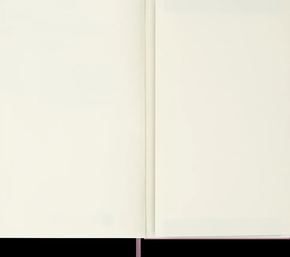 Moleskine Colored Patterned Hard Cover Notebook, 5" x 8-1/4", Ruled/Lined, Majestic Pink, Total Qty 1