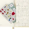 Moleskine Peanuts Limited Edition Large Notebook, 5" x 8", 4 Subject, Ruled, 172 Sheets, Patty