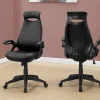 Monarch Specialties Ergonomic High-Back Office Chair, Black
