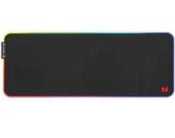 Monster Rogue LED Gaming Mousepad, 32”H x 12”W x 1”D, Black