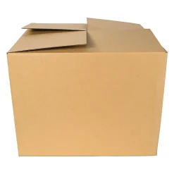 Monster Trucks® Cardboard Moving Boxes, Medium, 17”L x 14”W x 12”H, Brown, 100% Recycled, Pack Of 20 Boxes