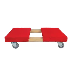 Monster Trucks Wood 4-Wheel Heavy-Duty Dolly, 1,000 Lb
