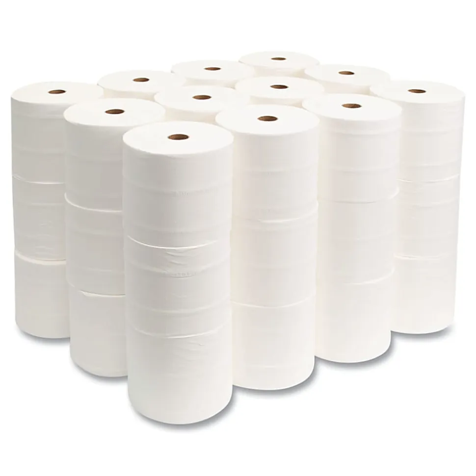 Morcon Tissue Small Core Bath Tissue, Septic Safe, 2-Ply, White, 1,000 Sheets/Roll, 36 Rolls/Carton
