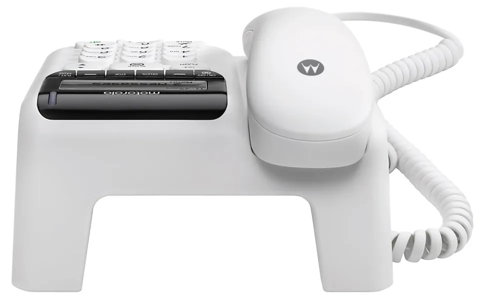 Motorola® CT610 Corded Telephone With Digital Answering Machine