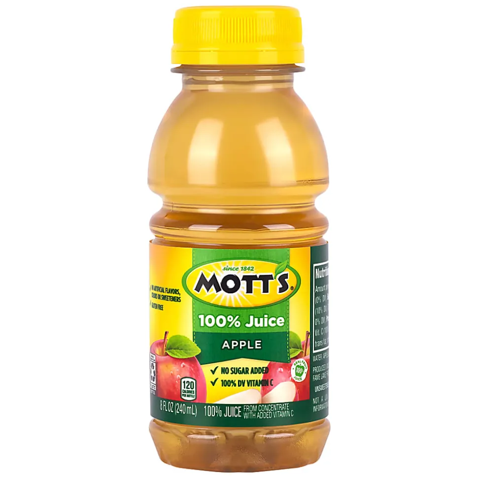 Mott's 100% Original Apple Juice, 8 Oz, Total Qty 24