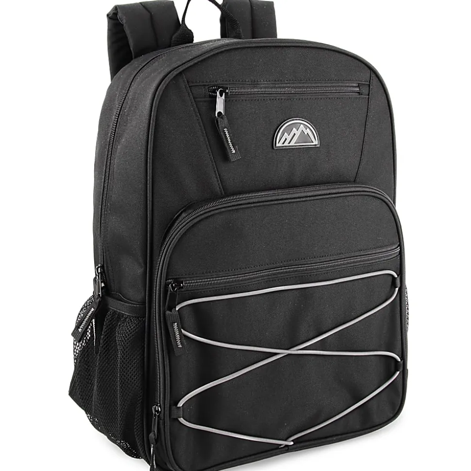 Mountain Edge Bungee Backpack, Black