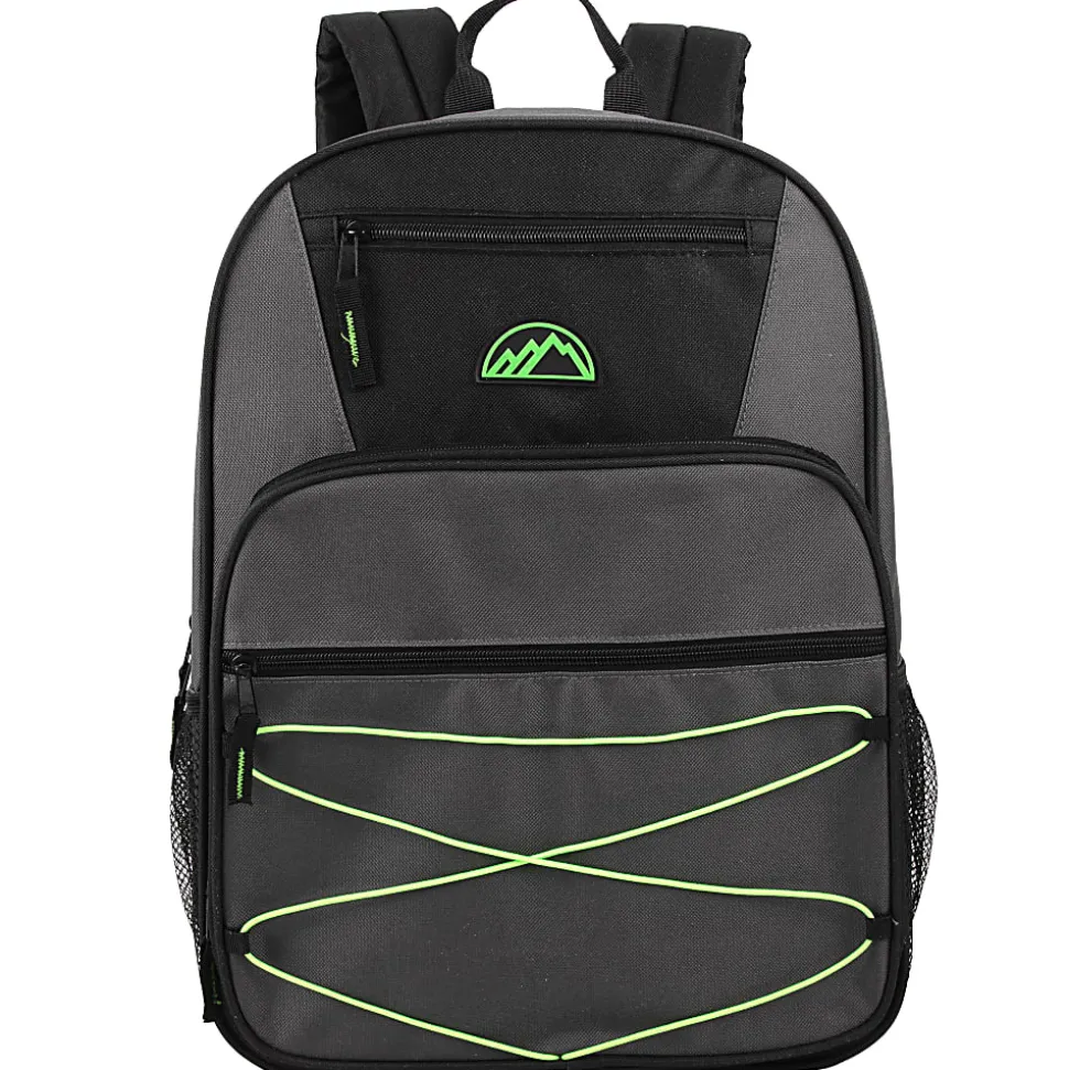 Mountain Edge Bungee Backpack, Gray