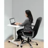 Mount-It! Adjustable Rolling 23"W Laptop Computer Desk, White