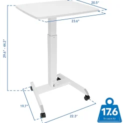 Mount-It! Adjustable Rolling 23