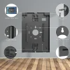 Mount-It! Anti-Theft Tablet Wall Mount For iPad, iPad Air & iPad Pro, 13.4”H x 9”W x 0.87”D, Black
