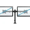 Mount-It! Dual Monitor Desk Mount, Black, MI-2772
