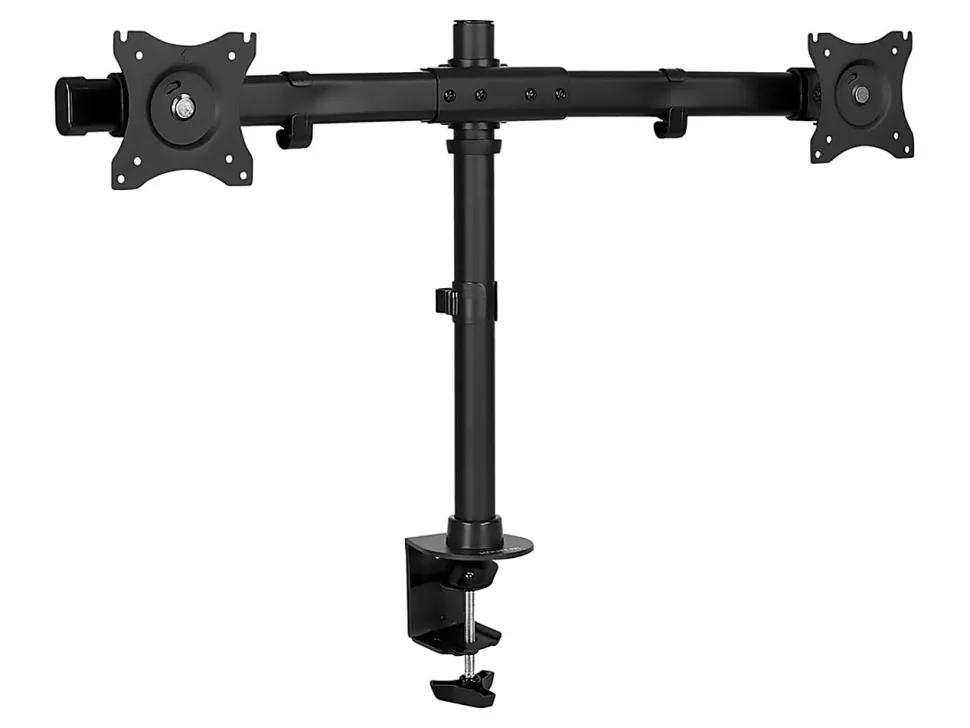 Mount-It! Dual Monitor Desk Mount, Black, MI-2772